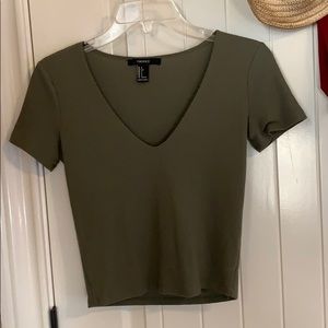 forever 21 ribbed top